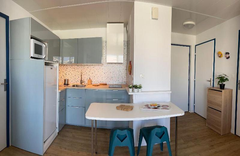 Bleu Marine Vue Ocean, 2 Chambres, Terrasse 30M2, Parking Privatif Et Piscine En Ete 라카노오세앙 외부 사진